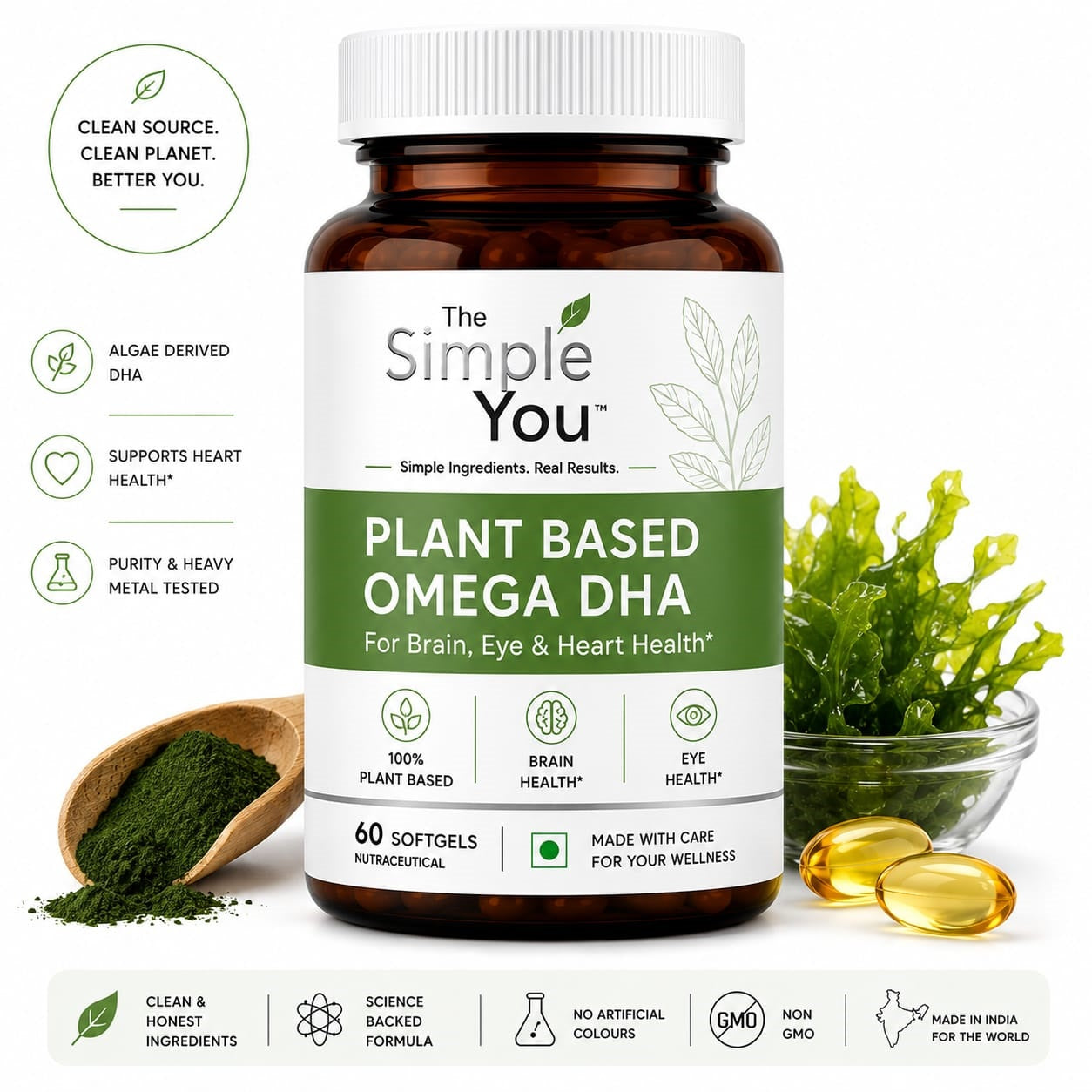 Plant Based Omega Dha